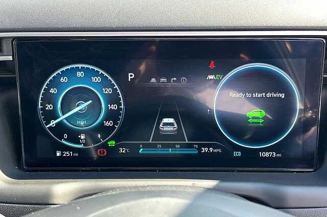Hyundai TUCSON 1.6 h T-GDi Ultimate SUV 5dr Petrol Hybrid Auto Euro 6 (s/s) (230 ps) lid - Atlas white