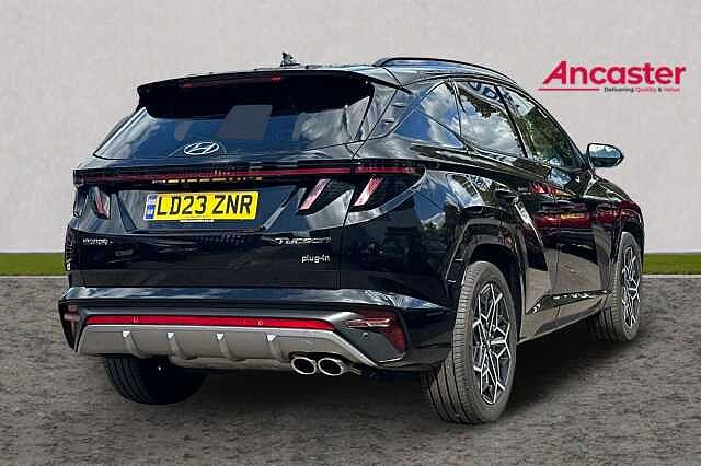 Hyundai TUCSON 1.6 TGDi Plug-in Hybrid N Line S 5dr 4WD Auto BLACK