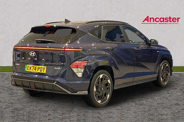 Hyundai KONA 160kW N Line 65kWh 5dr Auto Sailing Blue