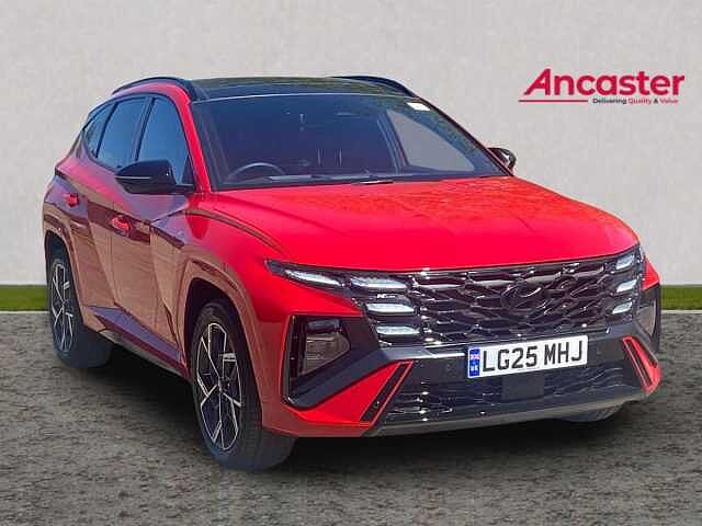 Hyundai TUCSON 1.6T Hybrid N Line S 5dr Auto Red