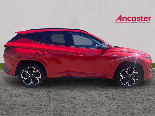 Hyundai TUCSON 1.6T Hybrid N Line S 5dr Auto Red