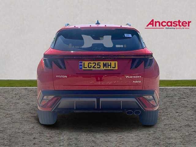 Hyundai TUCSON 1.6T Hybrid N Line S 5dr Auto Red