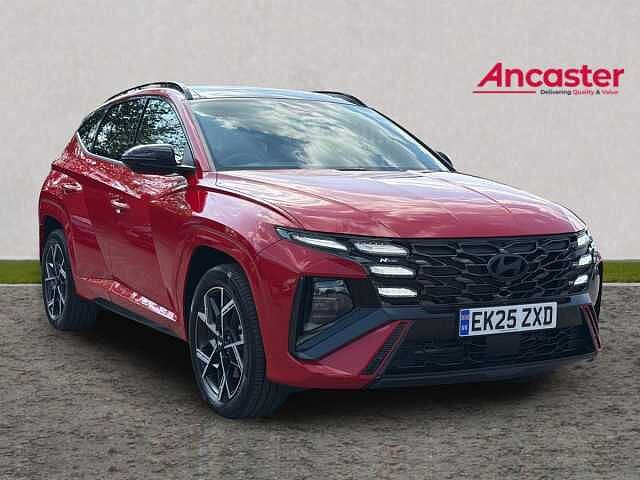 Hyundai TUCSON 1.6T Hybrid N Line S 5dr Auto Red