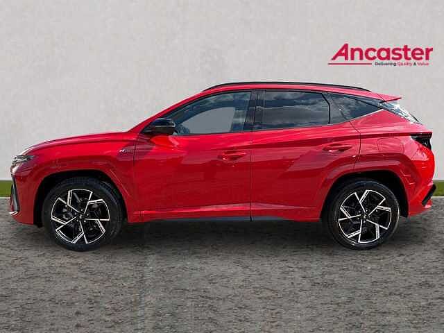 Hyundai TUCSON 1.6T Hybrid N Line S 5dr Auto Red