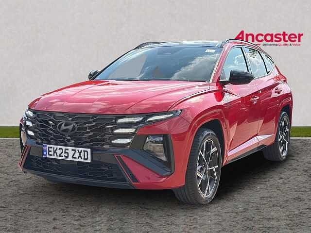 Hyundai TUCSON 1.6T Hybrid N Line S 5dr Auto Red