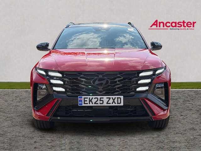 Hyundai TUCSON 1.6T Hybrid N Line S 5dr Auto Red