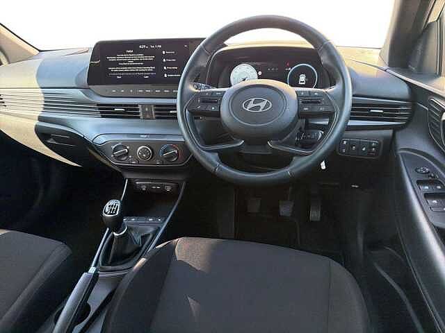 Hyundai I20 1.0T GDi 90 Black Line 5dr Atlas white