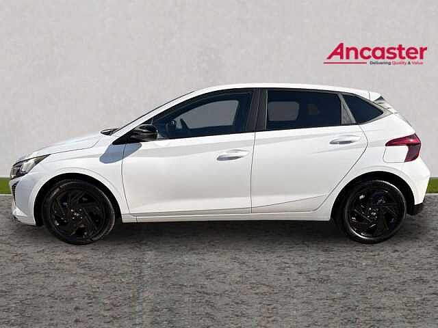 Hyundai I20 1.0T GDi 90 Black Line 5dr Atlas white