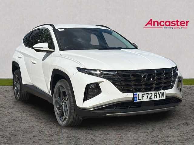 Hyundai TUCSON 1.6 TGDi Hybrid 230 Premium 5dr 2WD Auto White