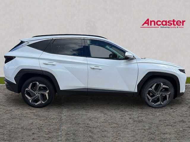 Hyundai TUCSON 1.6 TGDi Hybrid 230 Premium 5dr 2WD Auto White