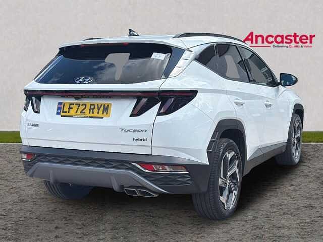 Hyundai TUCSON 1.6 TGDi Hybrid 230 Premium 5dr 2WD Auto White