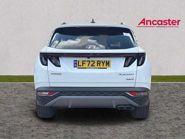 Hyundai TUCSON 1.6 TGDi Hybrid 230 Premium 5dr 2WD Auto White
