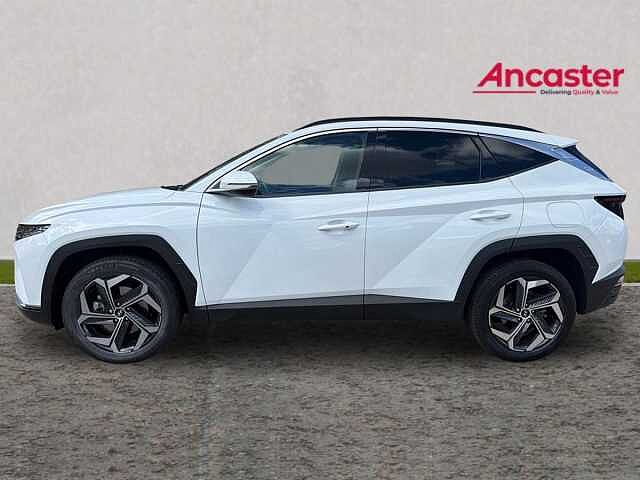 Hyundai TUCSON 1.6 TGDi Hybrid 230 Premium 5dr 2WD Auto White
