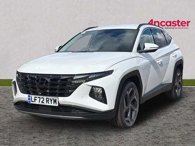 Hyundai TUCSON 1.6 TGDi Hybrid 230 Premium 5dr 2WD Auto White