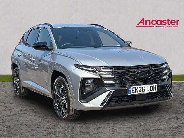 Hyundai TUCSON 1.6T 239 Hybrid N Line 5dr Auto Shimmering Silver