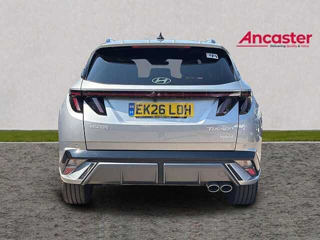 Hyundai TUCSON 1.6T 239 Hybrid N Line 5dr Auto Shimmering Silver