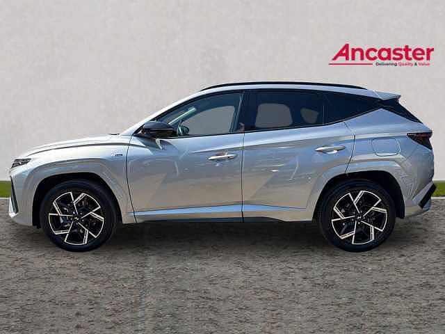 Hyundai TUCSON 1.6T 239 Hybrid N Line 5dr Auto Shimmering Silver