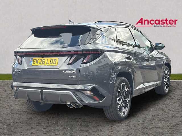 Hyundai TUCSON 1.6T 239 Hybrid N Line 5dr Auto Grey