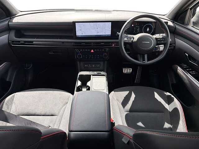 Hyundai TUCSON 1.6T 239 Hybrid N Line 5dr Auto White