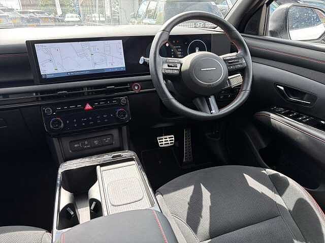 Hyundai TUCSON 1.6T 239 Hybrid N Line 5dr Auto White