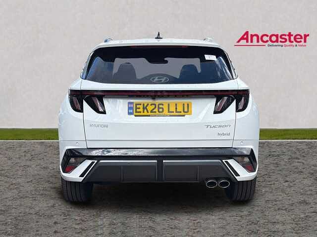 Hyundai TUCSON 1.6T 239 Hybrid N Line 5dr Auto White