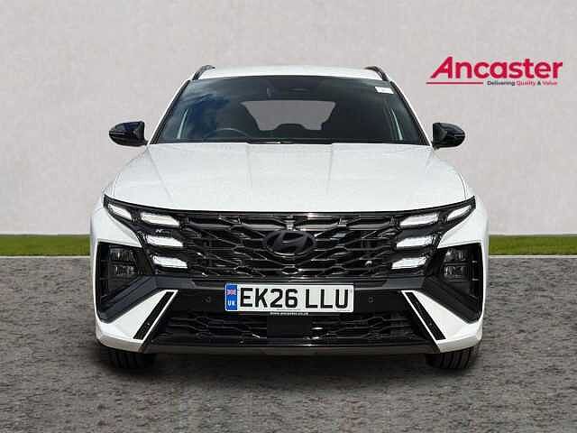Hyundai TUCSON 1.6T 239 Hybrid N Line 5dr Auto White